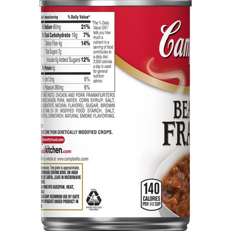 Campbell's® Beans & Franks (11 oz) Instacart
