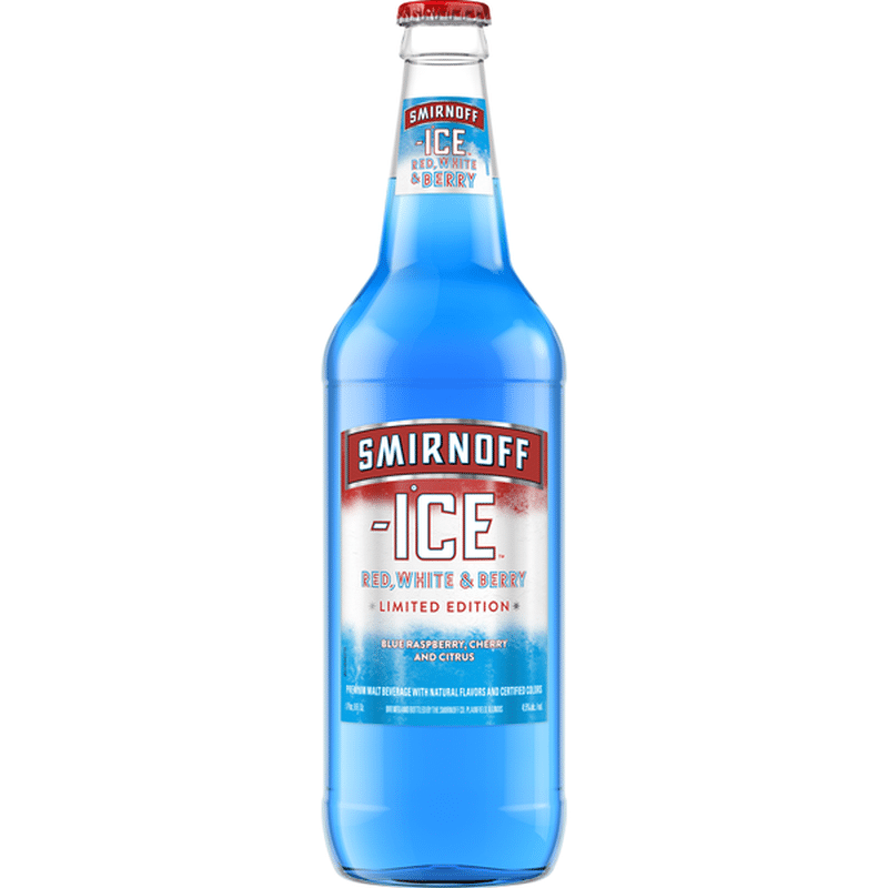 Smirnoff Malt Beverage, Red, White & Berry (24 oz) Instacart