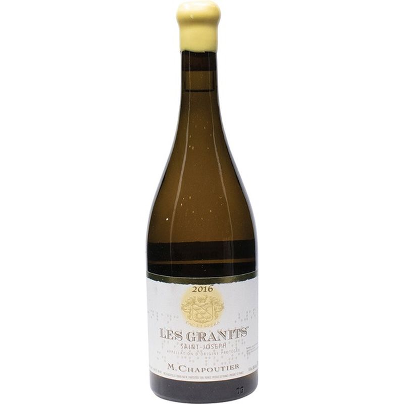 M. CHAPOUTIER 2016 St Joseph Les Granits Blanc