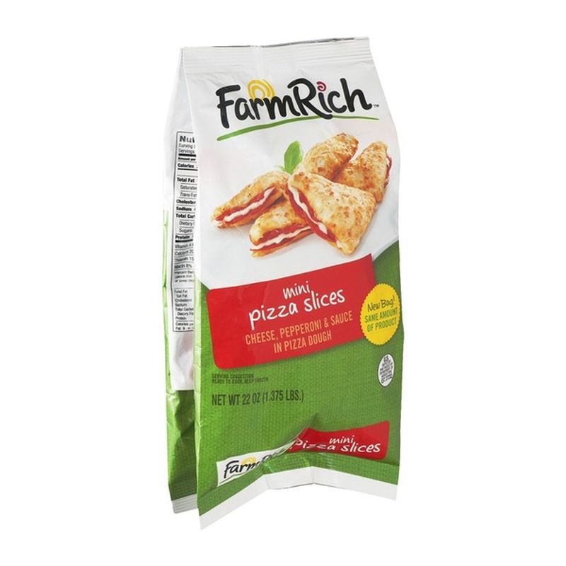 Farm Rich Pizza Slices Mini (22 oz) Instacart