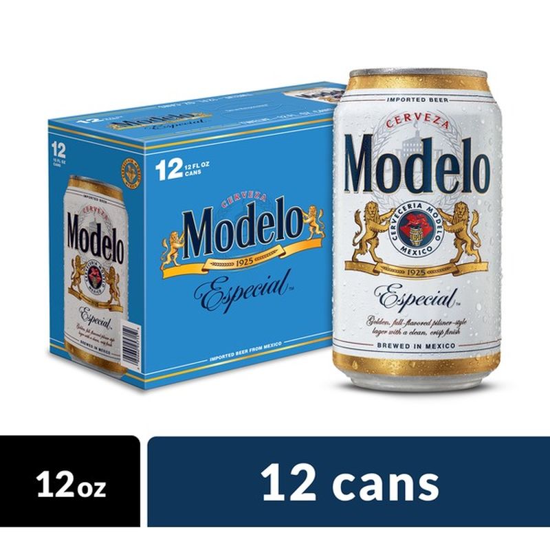 Modelo Especial Mexican Lager Beer Cans (12 Fl Oz) - Instacart