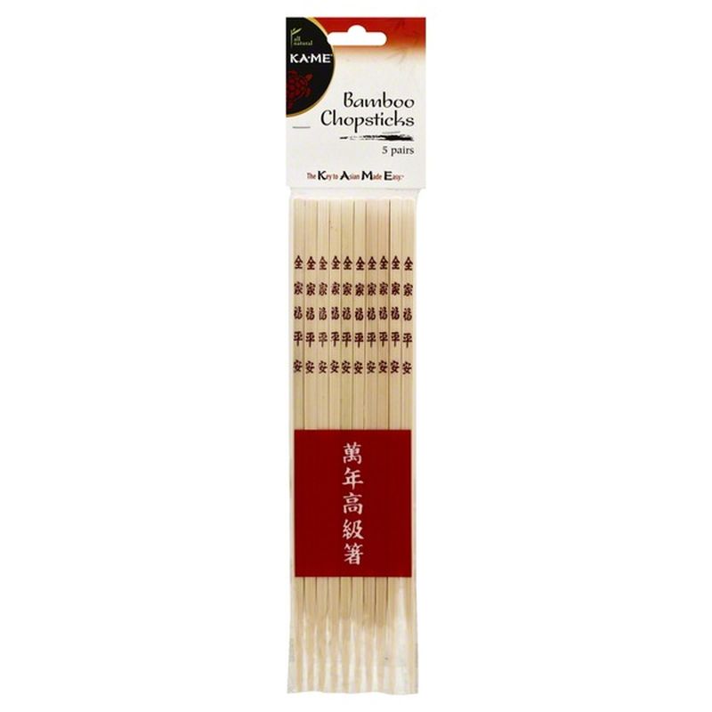 natural bamboo chopsticks