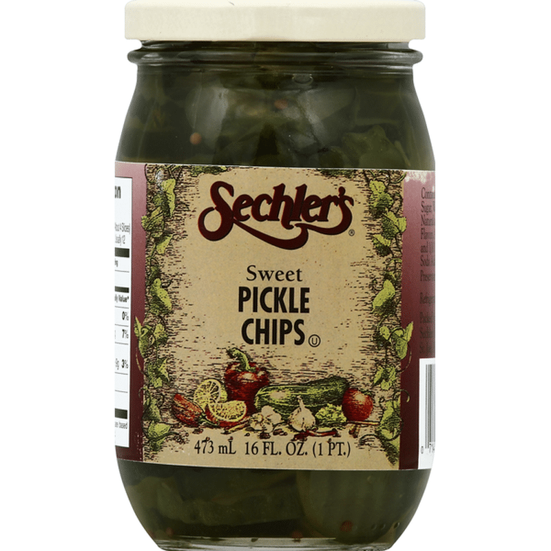 Sechler S Pickles Pickle Chips Sweet 16 Oz Instacart Sechler S Pickles Pickle Chips Sweet 16 Oz Instacart