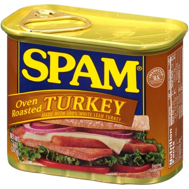 4 Cans Of Yum Yum Turkey Spam – 12oz Each – Best By 2026