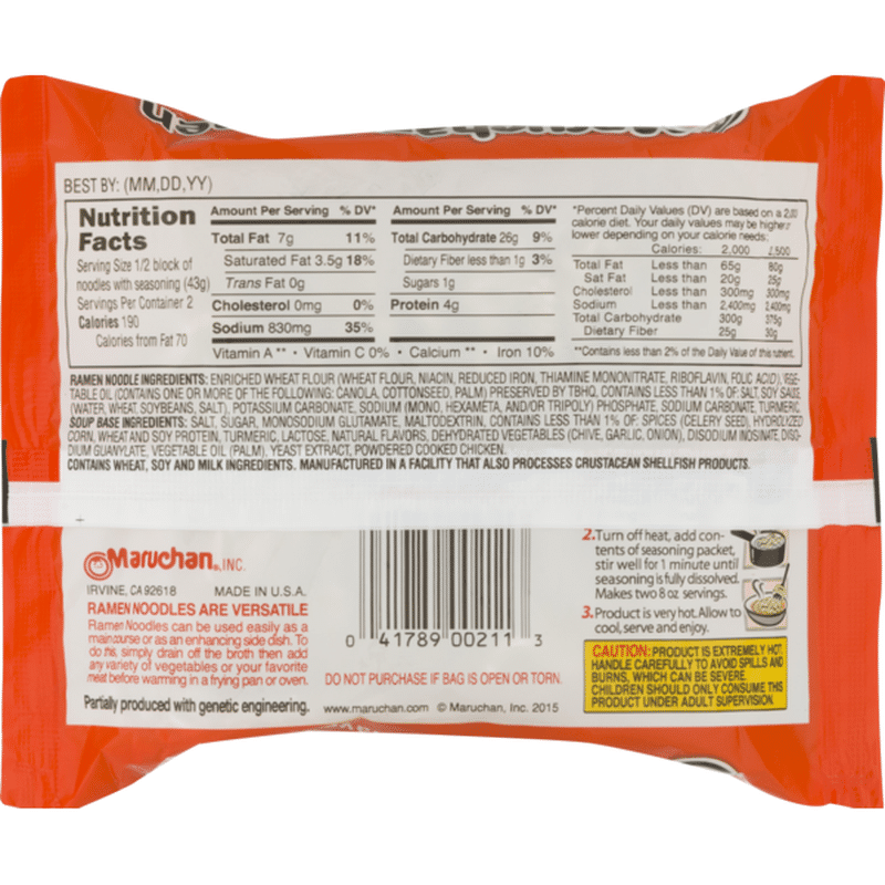 37 Ramen Noodles Nutrition Facts Label - Labels 2021