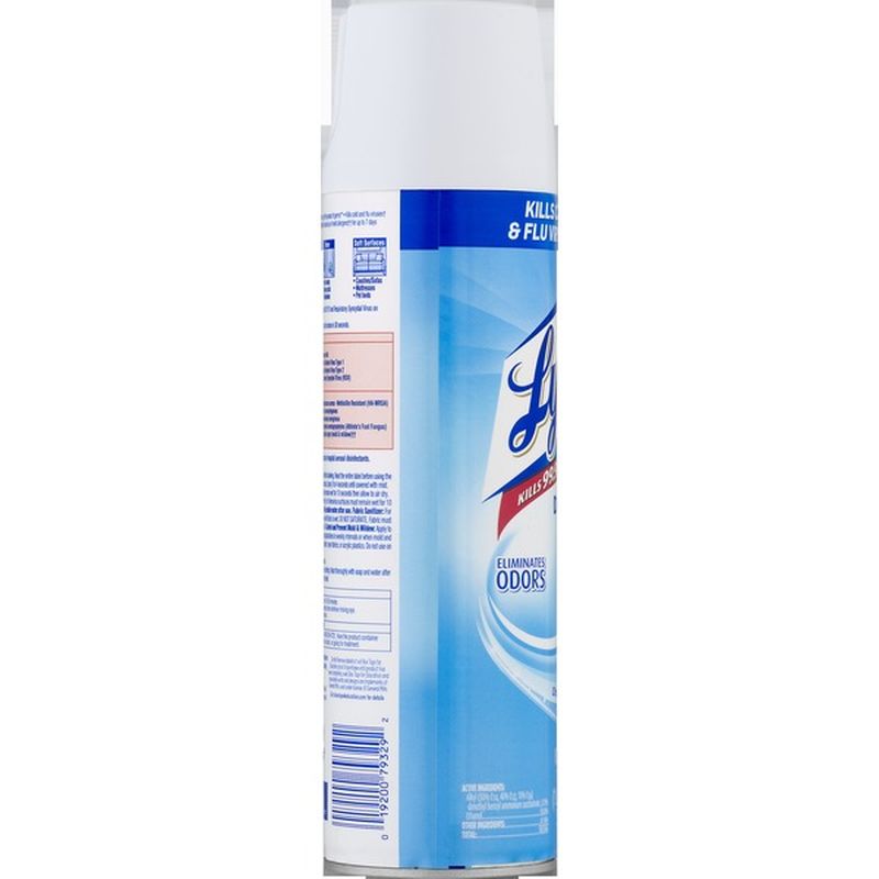 Lysol Disinfectant Spray Crisp Linen 19 Oz Instacart 1933