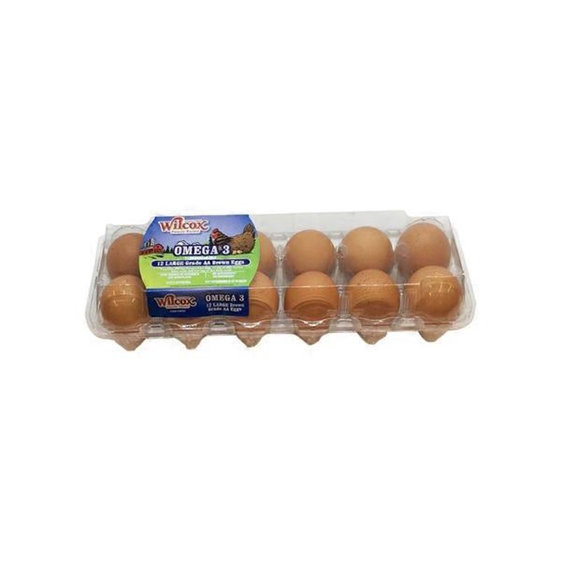 Wilcox Family Farms Large Brown Organic Eggs (12 ct) Instacart