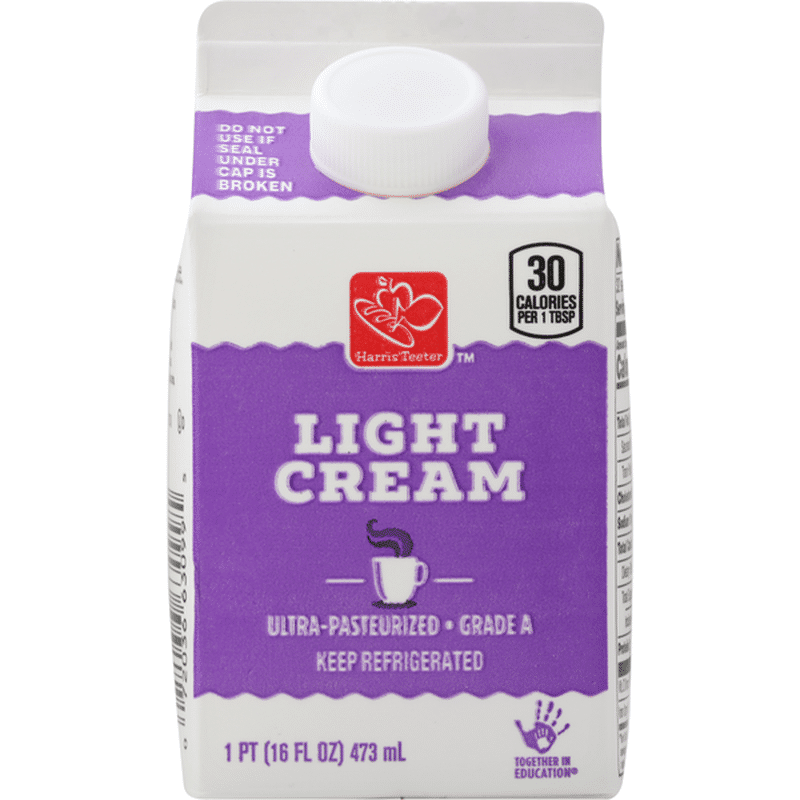 Harris Teeter Light Cream (1 pt) Instacart