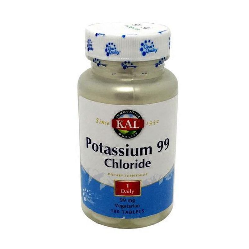 Kal Potassium 99 Chloride (100 ct) Instacart