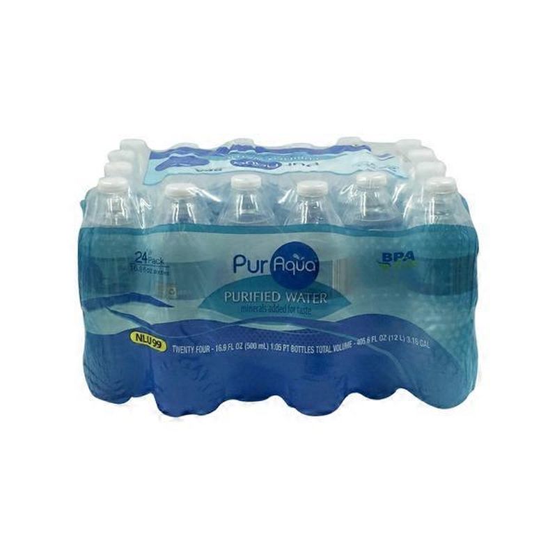 PurAqua Purified Water (16.9 Fl Oz) - Instacart