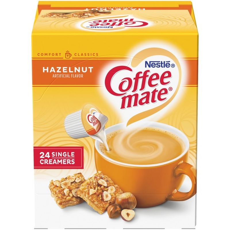 Nestl Coffee Mate Hazelnut Liquid Coffee Creamer Singles Ct Instacart