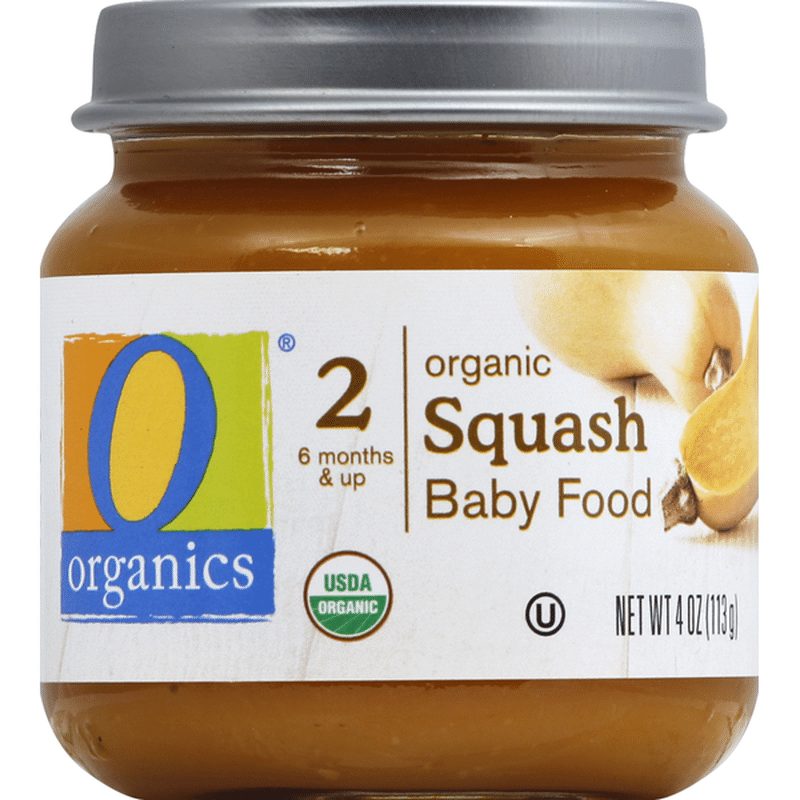 O Organics Baby Food, Squash, Organic (4 oz) Instacart