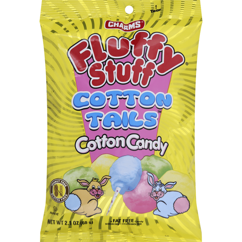 Charms Cotton Candy, Cotton Tails (2.1 oz) - Instacart