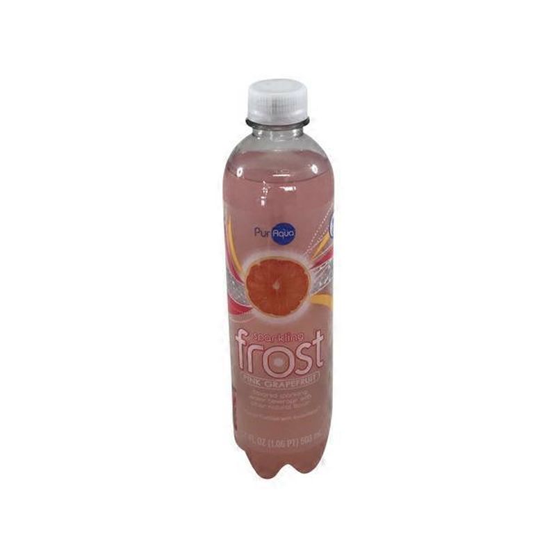 PurAqua Pink Grapefruit Sparkling Frost Water (17 fl oz) Instacart