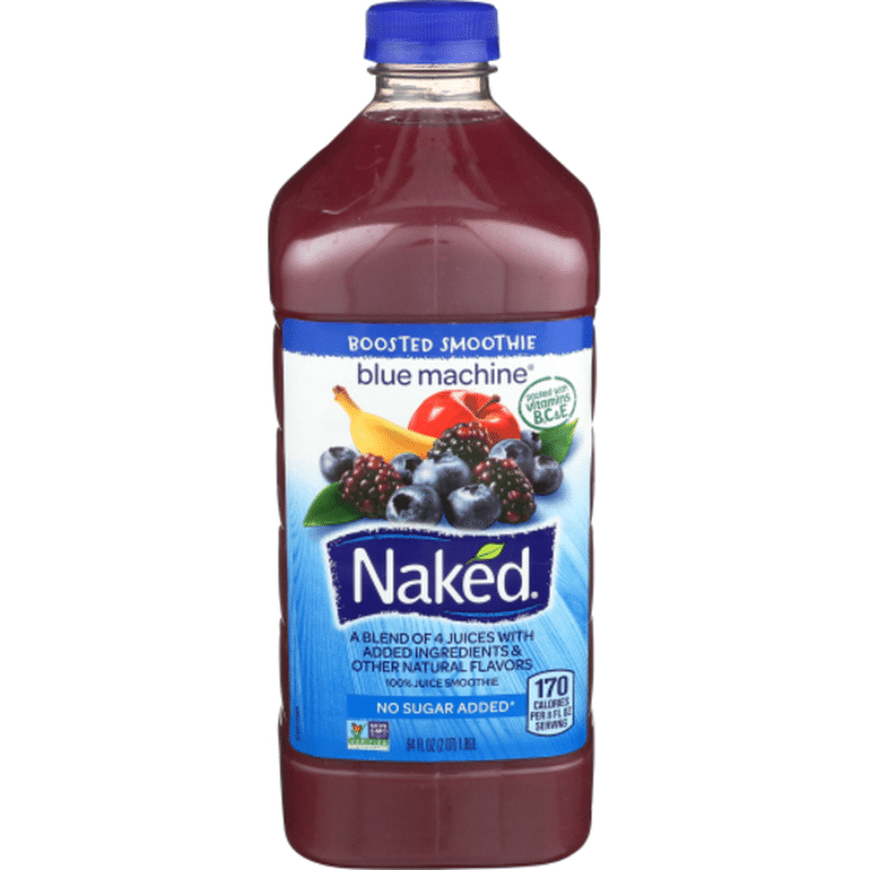 Naked Juice Boosted Smoothie, Green Machine, 15.2 oz 