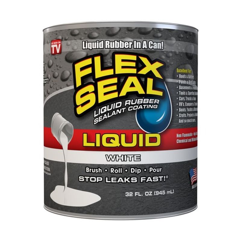 Flex Seal White Liquid Rubber Sealant Coating (32 fl oz) Instacart