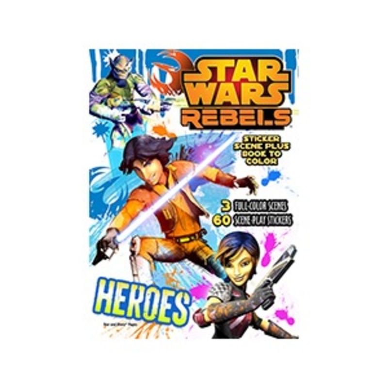 Bendon Publishing Star Wars Sticker Scene Activity Book