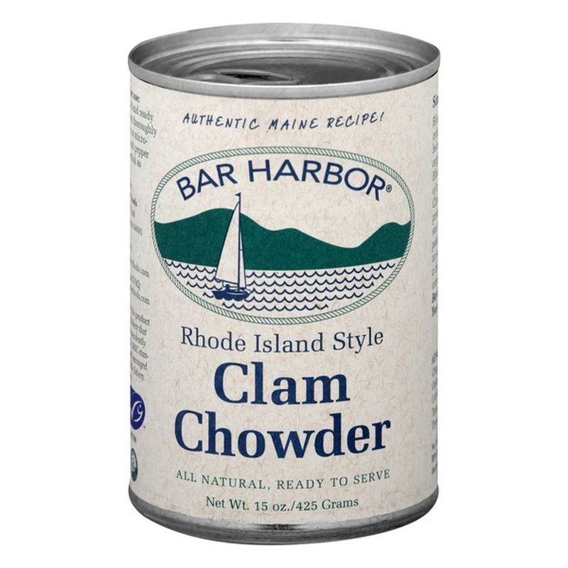 Bar Harbor Clam Chowder, Rhode Island Style (15 oz) Instacart