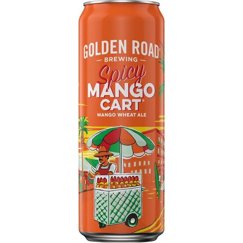 Golden Road Brewing Spicy Mango Cart Ale Beer Cans (375 oz) Instacart