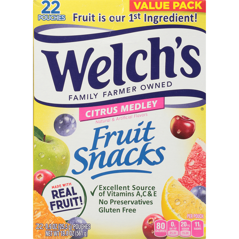 citrus fruit snacks