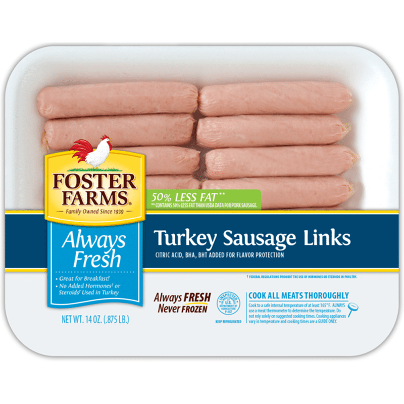 Foster Farms Fresh Turkey Sausage Links