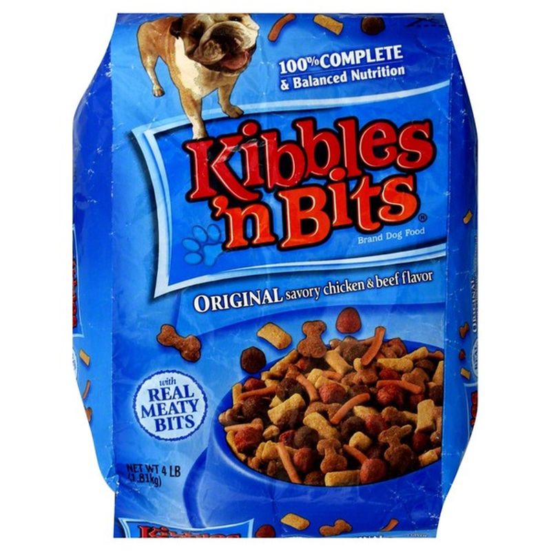 company that makes kibbles and bits dog food