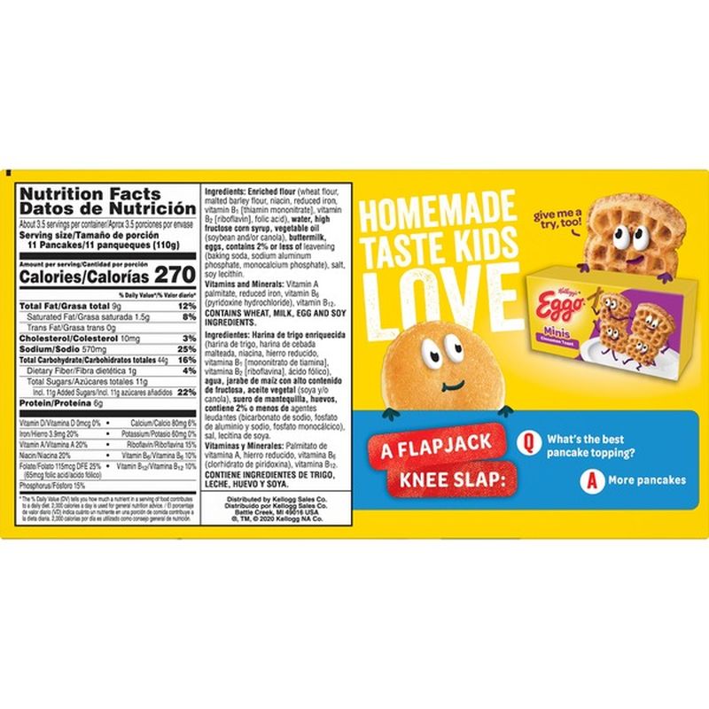 Kellogg's Eggo Frozen Pancakes Original (14.1 oz) from Big Y World