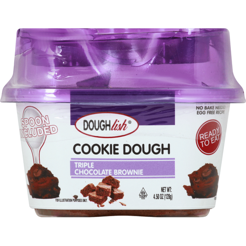 Doughlish Cookie Dough, Triple Chocolate Brownie (4.5 oz) Delivery or