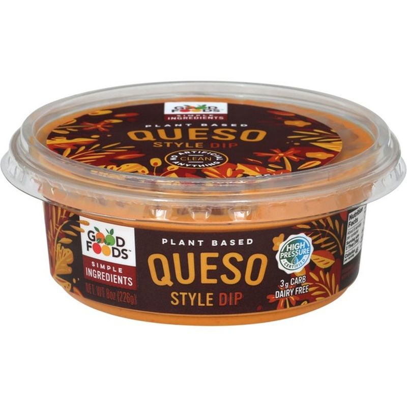Good Foods Plant Based Queso Style Dip (8 oz) from Cub