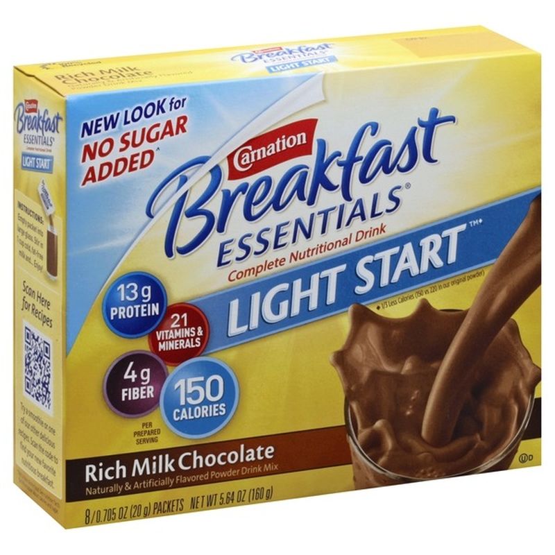 Carnation Breakfast Essentials Rich Milk Chocolate (8 ct) Delivery or
