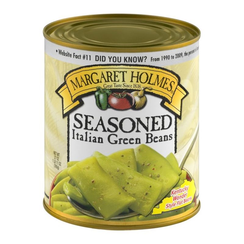 Margaret holmes seasoned italian green beans 27 oz instacart
