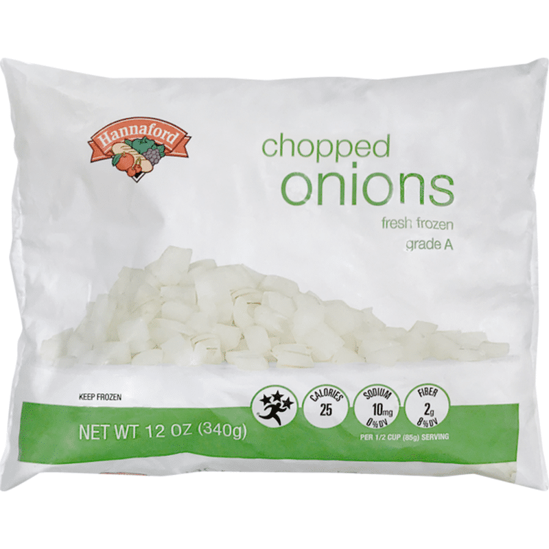 Hannaford Chopped Onions (12 oz) Instacart