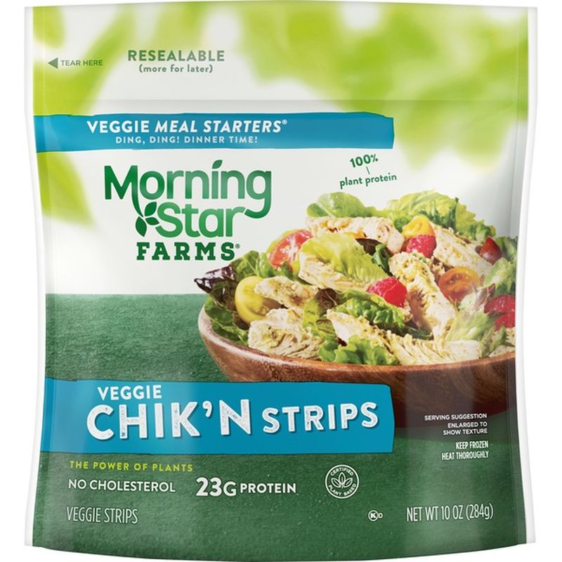 Morning Star Farms Veggie Meal Starters, Chik'n Strips Original (10 oz