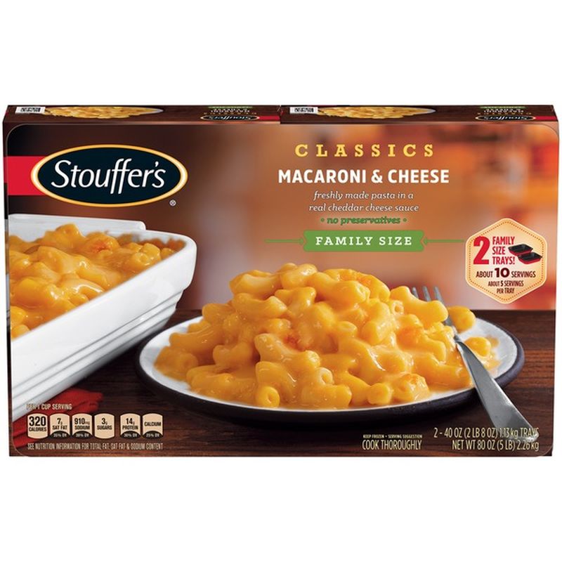 Stouffer S Family Size Macaroni Cheese 40 00 Oz Harris Teeter