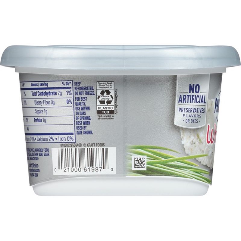 Philadelphia Chives Whipped Cream Cheese (7.5 oz) Instacart