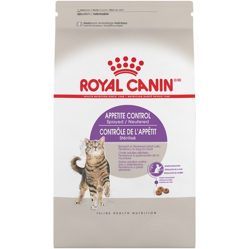 Royal Canin Feline Health Nutrition Spayed Neutered Appetite Control Cat Food 6 Lb Instacart