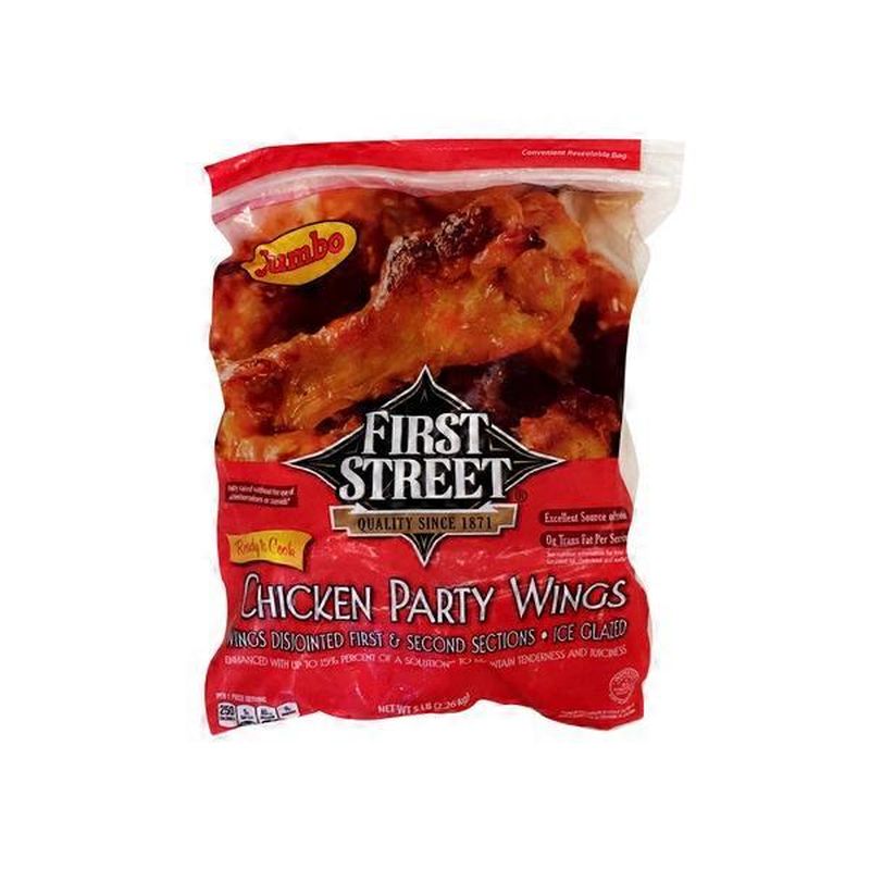 First Street Chicken Party Wings (5 lb) Instacart