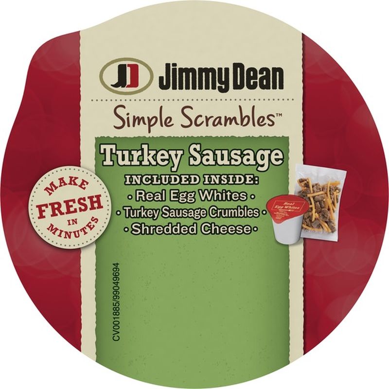 Jimmy Dean Simple Scrambles, Turkey Sausage (0.334 lb) Instacart