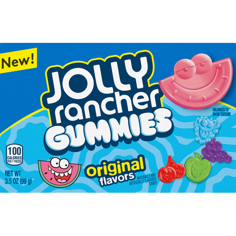 Jolly Ranchers Gummies, Original Flavors (3.5 oz) Instacart