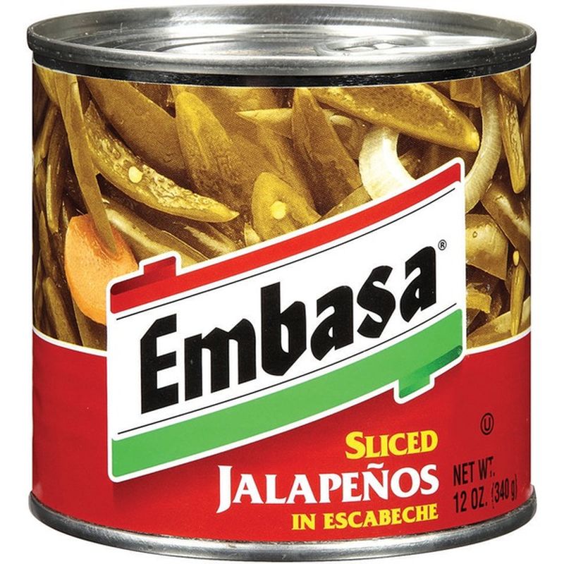 Embasa Sliced Jalapenos in Escabeche (12 oz) Instacart