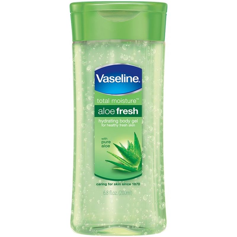 Vaseline Aloe Fresh Moisturizing W/100 Natural Aloe Vera Daily Body