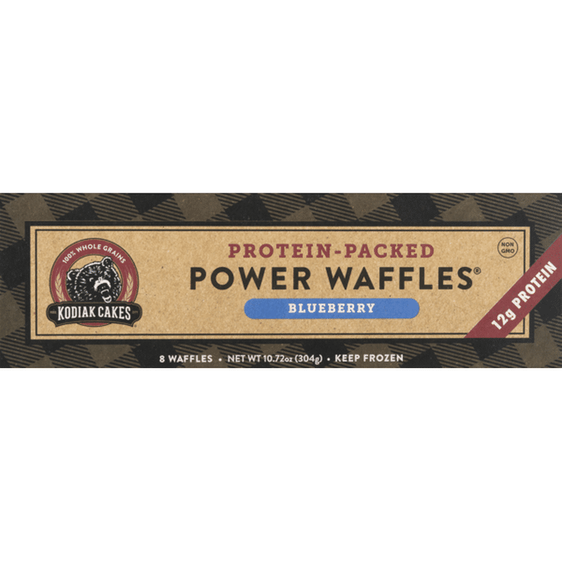Kodiak Cakes Power Waffles Blueberry (8 ct) from Andronico's Community