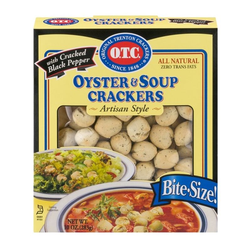 Original Trenton Crackers Oyster & Soup Crackers Artisan Style with