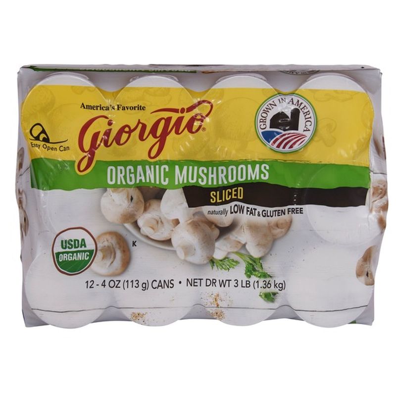 Sliced Organic Mushrooms (4 oz) from Costco Instacart