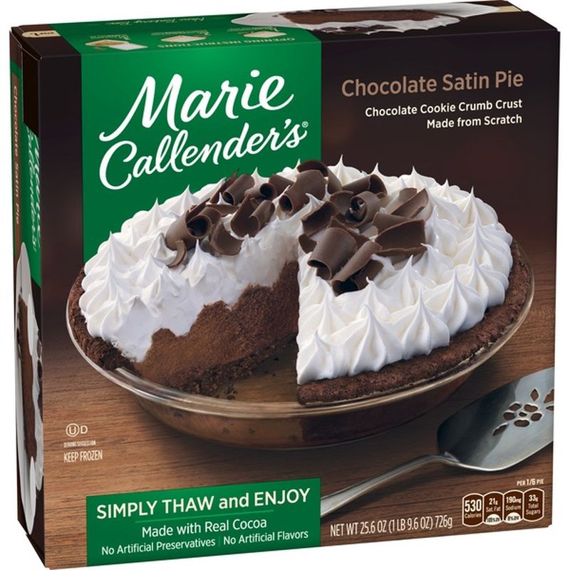Marie Callender's Chocolate Satin Pie (25.6 oz) from Marie Callender's Chocolate Satin Pie (25.6 oz) from