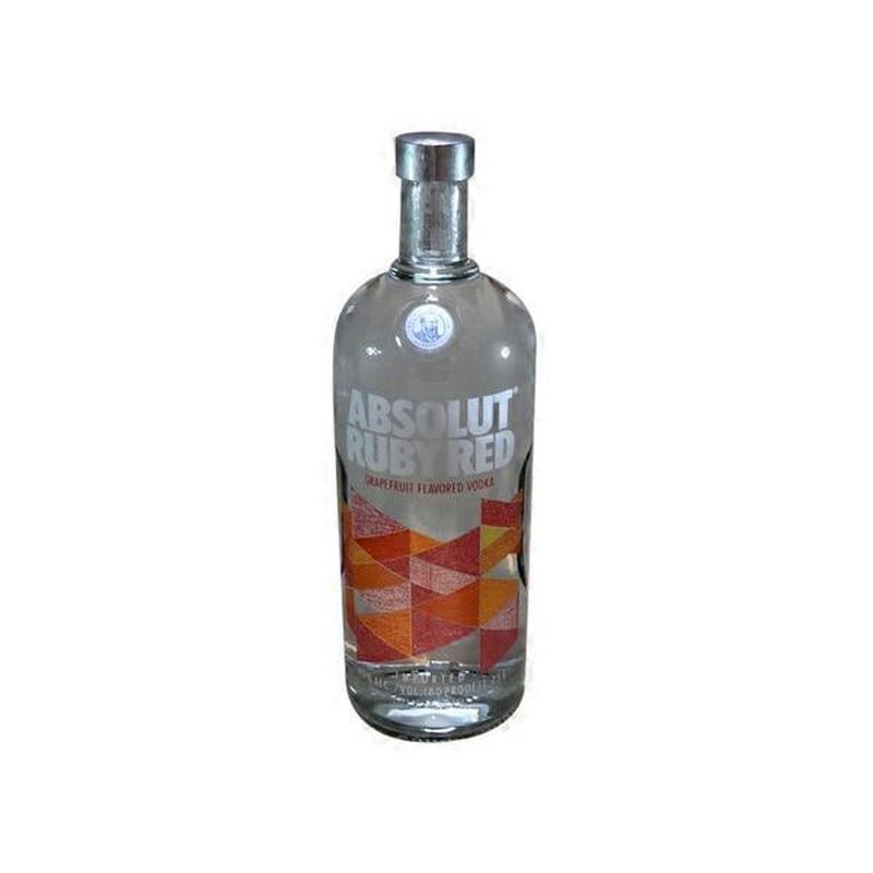 Absolut Ruby Red Grapefruit Vodka (1.75 L) Instacart