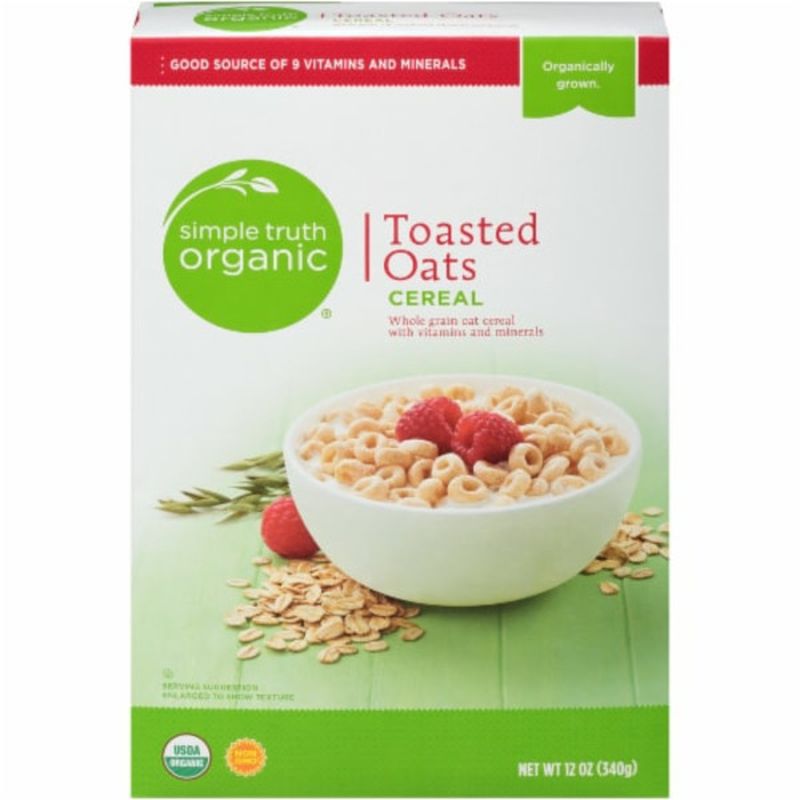 Simple Truth Organic Toasted Oats Cereal