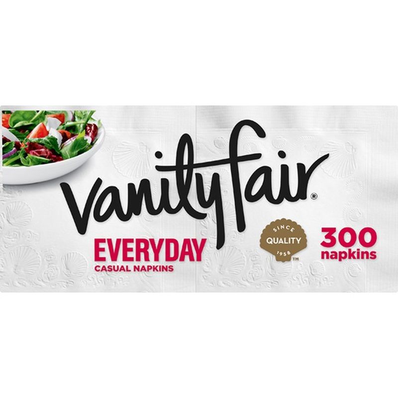 Vanity Fair Napkins Casual Everyday 2 Ply 300 Each Instacart