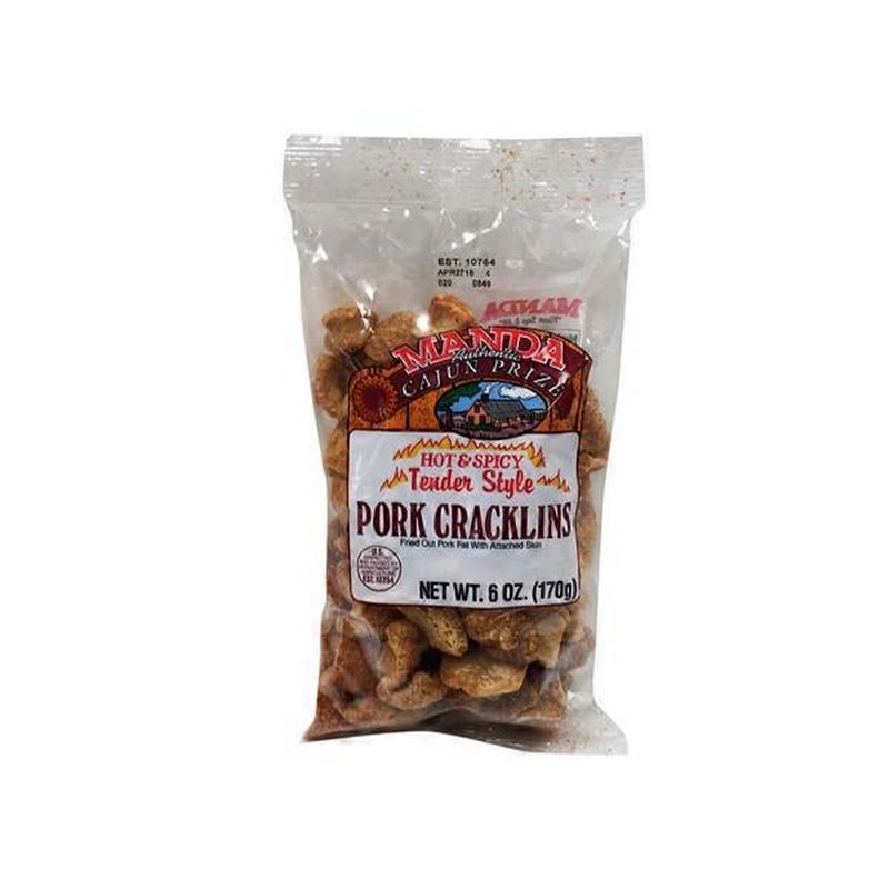 Manda Hot Pork Cracklins (6 oz) - Instacart