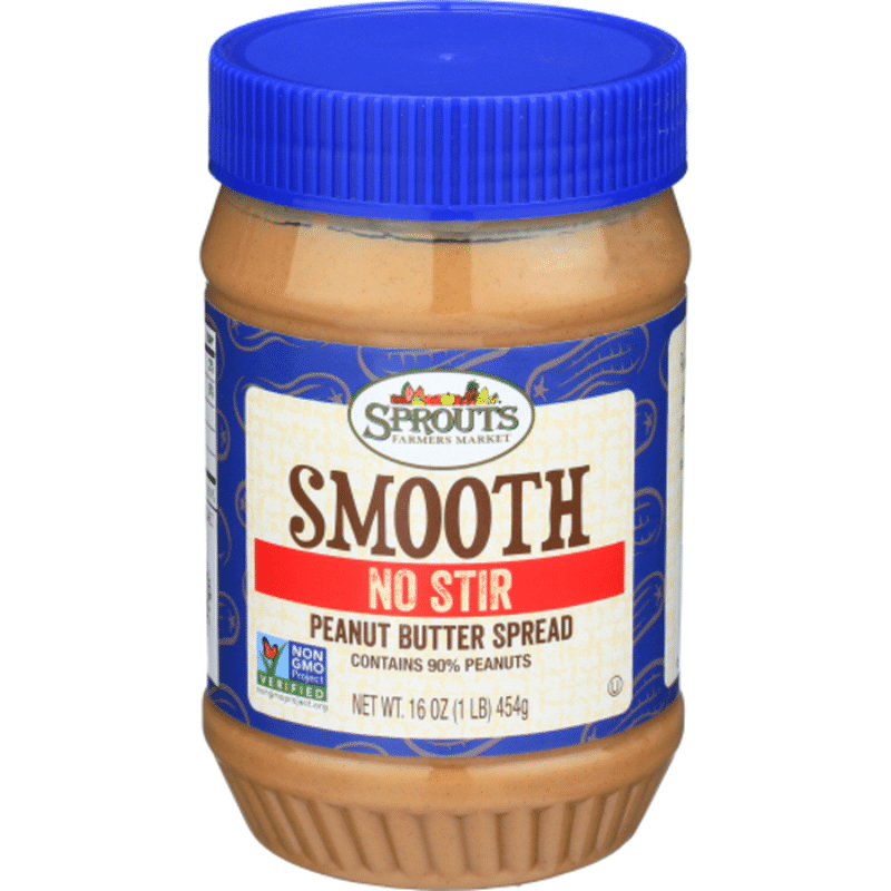 Sprouts Creamy No Stir Peanut Butter (16 oz) from Sprouts Farmers